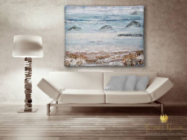 Hampton Style Original Artwork Australia| 'Ocean Breeze- Seascape' | Studio Forever Bloom 