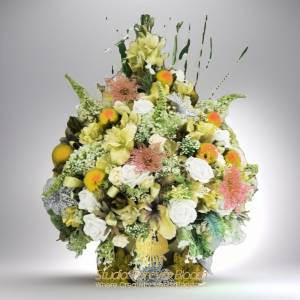 Extra-Large Entrance Floral Decor - 'Eden-Rosselle' Studio Forever Bloom