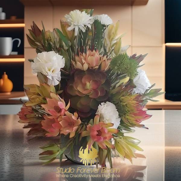 Native Silk Flower Arrangement Studio Forever Bloom