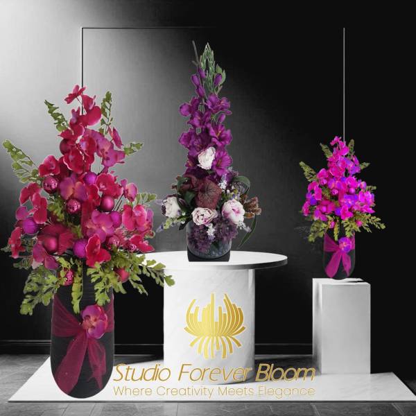 High-End Silk Flower Arrangements Melbourne Eternal Elegance Floral Gifts Studio Forever Bloom