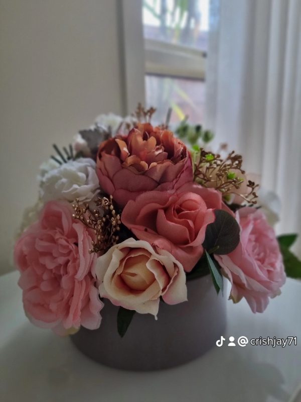 Pastel Flash Colourful Silk Floral Bouquets for Home Décor - Interior Designer's Choice
