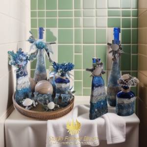 Elevate your space with luxurious, handmade coastal-inspired elegance.
