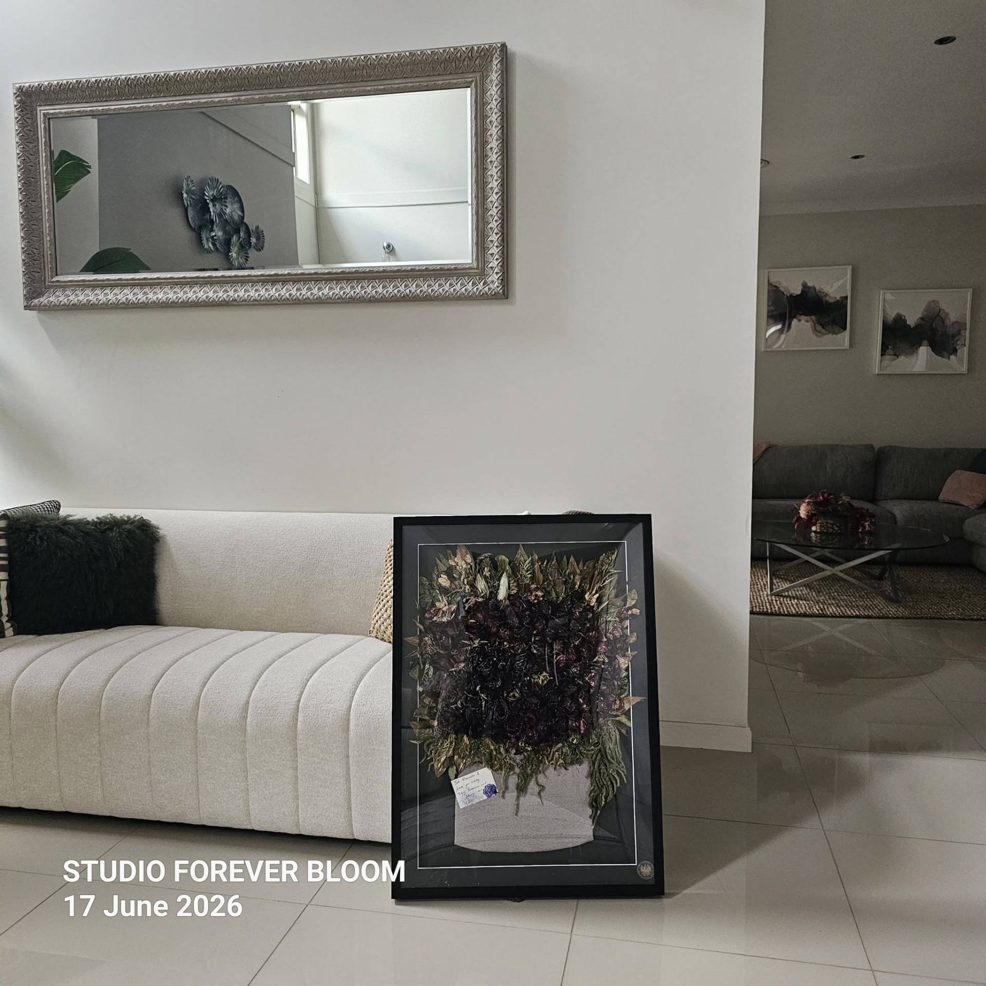 3D Pressed Flower Frame Preservation - Custom Wedding & Memorial Keepsake V1 - Image 9