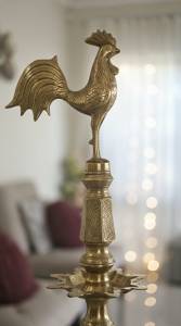 Modern rose gold oil lamp hire Melbourne for wedding ceremony